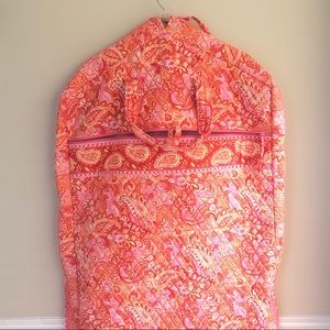 Pink & Orange Paisley Vera Bradley Garment Bag